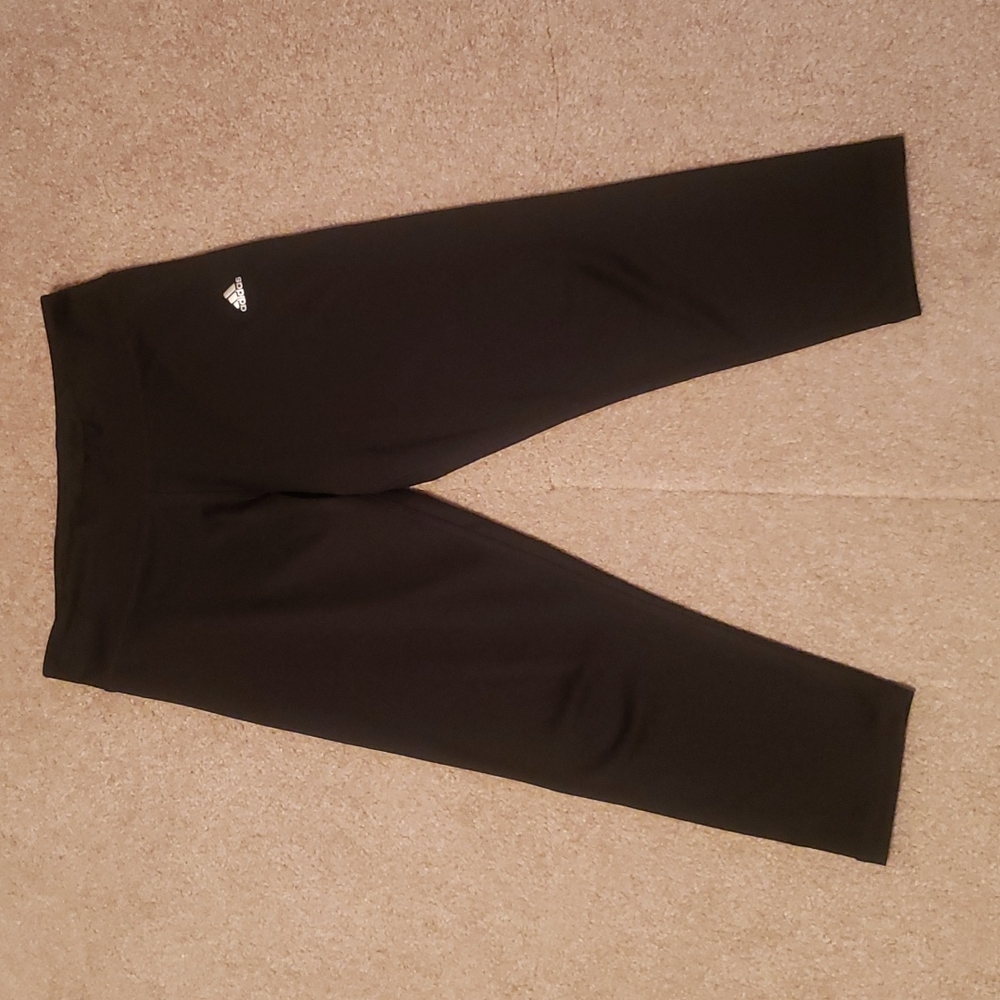 Adidas Women's Black Climalite Capris